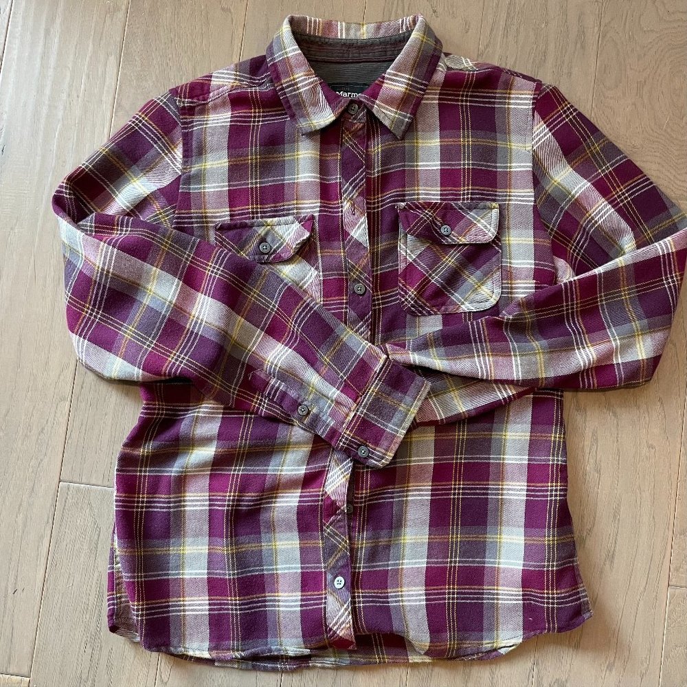 Marmot Bridget Brushed Flannel Button Up Shirt